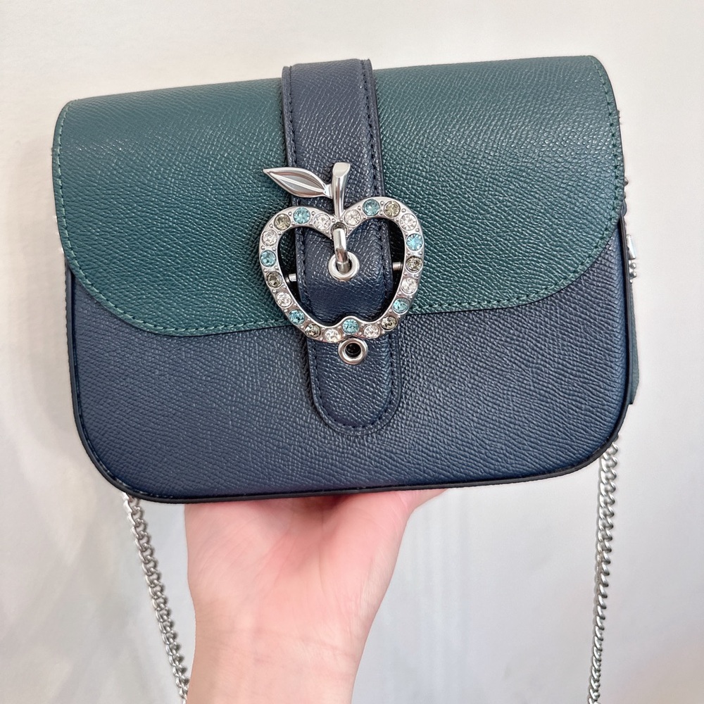 NWT Coach Gemma Crossbody In Colorblock With Apple Buckle